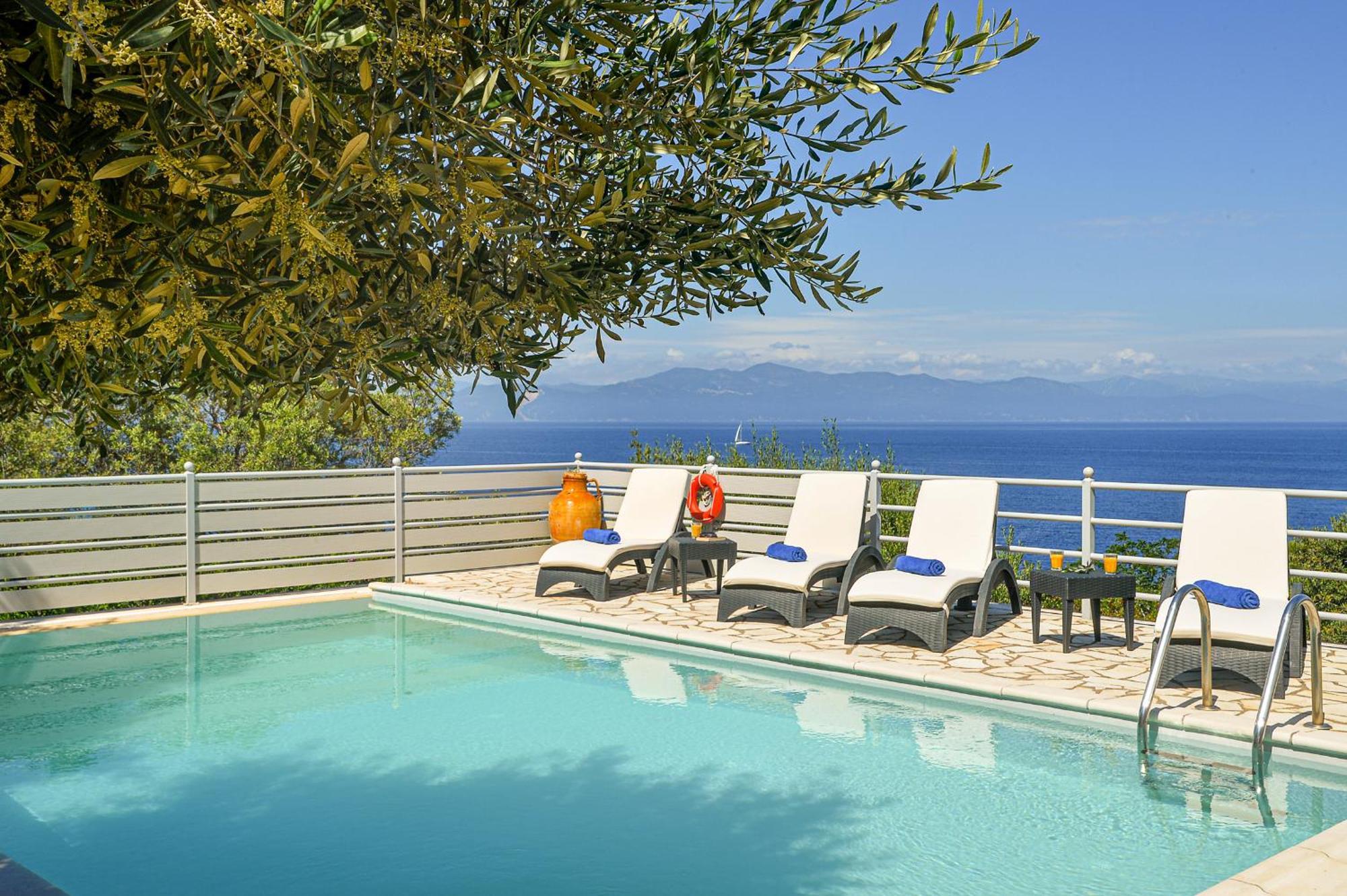 Lioniskari Seaviews - Paxoi'S Private Pool Oasis Βίλα Porto Ozias Εξωτερικό φωτογραφία